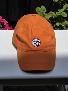 Preowned Dragon Ball Z Goku Logo SnapBack Hat H6